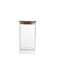 Glass Jug 1 L with Bamboo Lid