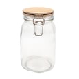 1.5L Glass Jar with Bamboo Lid