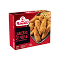 Frozen Cooken Breadd Chicken Breast Strips 680 g