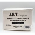 1 Ply White Long Dispenser Napkin x500