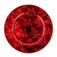 Floral Gold Charger Plate 13