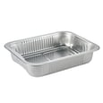BBQ Aluminum Rectangular Container 1245 ml / 42oz 12 un