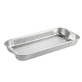 BBQ Aluminum Rectangular Container 2222 ml / 75oz 8 un