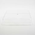 Clear Plastic Square Lid 16