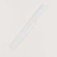 White Plastic Bread Knife