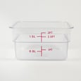 Clear Square Container 2 L