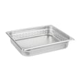 Perforated Anti-Jam Rectangular Pan Half Size x 2 1/2'' Deep