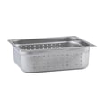 Perforated Anti-Jam Rectangular Pan Half Size x 4'' Deep