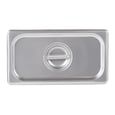 Solid Cover Anti-Jam Rectangular Pan Size 1/4