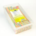 Licorice Ribbon Rainbow Candy 1.5 kg