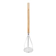 Round Potato Masher with Wood Handle 4 1/2