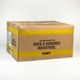 Strong Clear Garbage Bag 35 po x 50 po