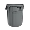Grey Round Waste Bin 20 Gallon