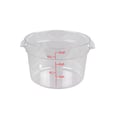 Round Polycarbonate Food Storage Containers 12 QT / 11.4 L