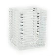 Clear Square Candle Holder