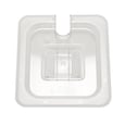 Slotted Cover Food Pan Polycarbonate 1/6 Size
