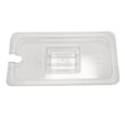 Slotted Cover Food Pan Polycarbonate Half Size