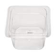 Food Pan Polycarbonate 1/6 Size x 4