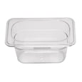 Food Pan Polycarbonate 1/9 Size x 2 1/2