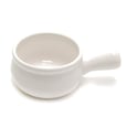 Onion Soup Bowl White Ceramic 12 oz