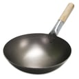 Chinese Wok with Wood Handle 14'' / 36 cm