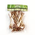 Red Twist Bamboo Pick 100 mm x100