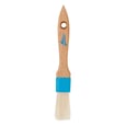 White Flat Pastry Brush 1''