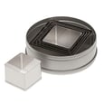 Stainless Steel Square Cutters Set of 6 Pieces