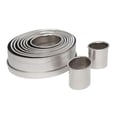 Stainless Steel Ovale Cutter Set of 9 Pieces