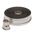 Stainless Steel Ovale Flutted Cutter Set of 9 Pieces