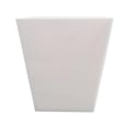 Square Plastic White Bowl x8
