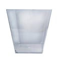 Square Plastic Clear Bowl x8