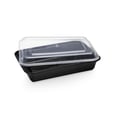 Micro-Wave Rectangular Container and Lid 42 oz x50