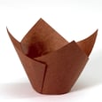 Tulip Brown Baking Cup x200