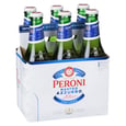 Original Italian Beer Glass Bootle 330 ml x6