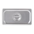 Solid Cover for Anti-Jam Rectangular Pan Size 1/3