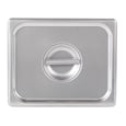 Solid Cover for Anti-Jam Rectangular Pan Size 1/6