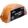 Quarter ham with bone