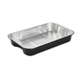 Combo Rectangular Aluminum Container with Lid 65 oz / 1920 ml