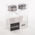 Glass Salt and Pepper Dispensers