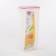 High Side Rectangular Plastic Container 2 L