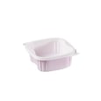 20 oz Pink Square Bistro Plastic Container x20