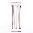 White Candle 25 cm / 10 '' x12