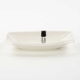 Rectangular Porcelain Plate 7''x3''