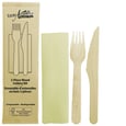 3-pieces Birch Wood Cutlery Kit x250