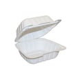 Contenant plastique 6''x6''x3'' x125