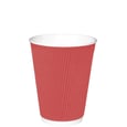 Tasse papier triple paroi rouge 8 on x25