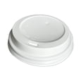 Couvercle plastique PP dôme 8 on x50