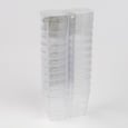 Verre shooter plastique 2 on x24