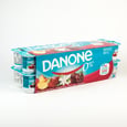 Yogourt fraise vanille pêche abricot cerise x24